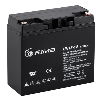 12V18AH Bateria SLA AGM sem manutenção de manutenção